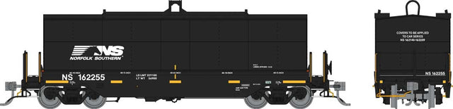 Greenbrier Transverse Coil Car - Ready to Run -- Norfolk Southern Random from Set #1 (black, white, Horse Head Logo)