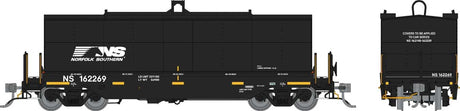 Greenbrier Transverse Coil Car - Ready to Run -- Norfolk Southern Random from Set #2 (black, white, Horse Head Logo)