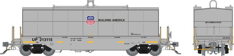 Greenbrier Transverse Coil Car - Ready to Run -- Union Pacific Random from Set #2 (gray, Building America Logo)