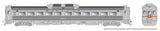 Budd RDC-1 & RDC-2 Set - Sound and DCC -- Santa Fe # DC-191, DC192 (As-Delivered, stainless, red, black, yellow)-1