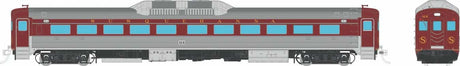 Budd RDC-1 Phase 1b - Sound and DCC -- New York, Susquehanna & Western #M8 (stainless, maroon)