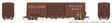 Pacific Car & Foundry B-70-75 Boxcar - Ready to Run -- Southern Pacific #245556 (Patched, Weathered, Boxcar Red, white, yellow)