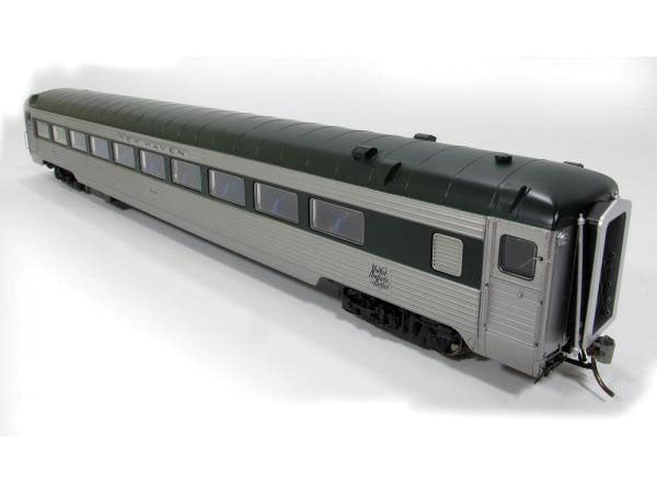 NH 8600 Series Stainless Steel Coach with Skirts - Ready to Run -- New Haven No Number (As-Delivered, stainless, black)