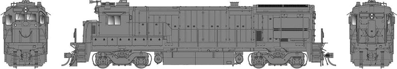 GE B36-7 - Standard DC -- Santa Fe Version, Undecorated