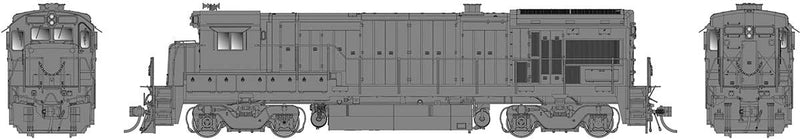 GE B36-7 - Standard DC -- Seaboard-CSX Version, Undecorated