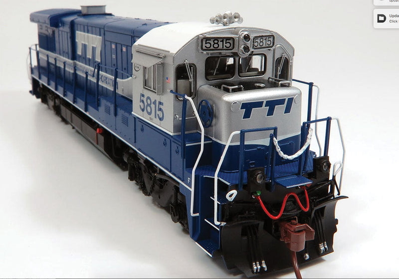 GE B36-7 - Standard DC -- Transkentucky Transportation 5815 (blue)