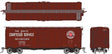 1937 AAR 40' Boxcar w/Round Corner - Ready to Run -- Seaboard Air Line (Boxcar Red, red, white, Heart Logo)