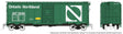 1937 AAR 40' Boxcar CN Version - Ready to Run -- Canadian National (Boxcar Red, white Leaf Logo)
