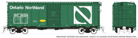 1937 AAR 40' Boxcar CN Version 6-Pack - Ready to Run -- Canadian National Set #1 (Boxcar Red, white Leaf Logo)
