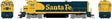 GE B36-7 - LokSound and DCC -- Santa Fe 7499 (Warbonnet, blue, yellow)