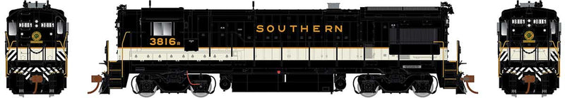 GE B36-7 High-Nose - LokSound and DCC -- Southern Railway #3819 (Tuxedo Scheme; black, white, gold)
