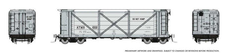 ACF Helium Gas Tank Car - Ready to Run -- Random from ATMX Set #1 (gray, silver)