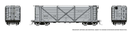 ACF Helium Gas Tank Car - Ready to Run -- Random from MHAX Set #1 (gray, silver)