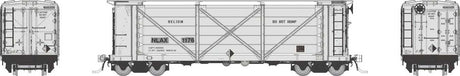 ACF Helium Gas Tank Car 6-Pack - Ready to Run -- NASA NLAX Set #1 (silver)