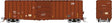 Pacific Car & Foundry 5241 Cubic Foot 50' Boxcar 6-Pack - Ready to Run -- Seattle & North Coast SNC Set #1 (Boxcar Red, white)