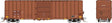 Pacific Car & Foundry 5241 Cubic Foot 50' Boxcar 6-Pack - Ready to Run -- Union Pacific BKTY Set #1 (Patched, Boxcar Red, white)