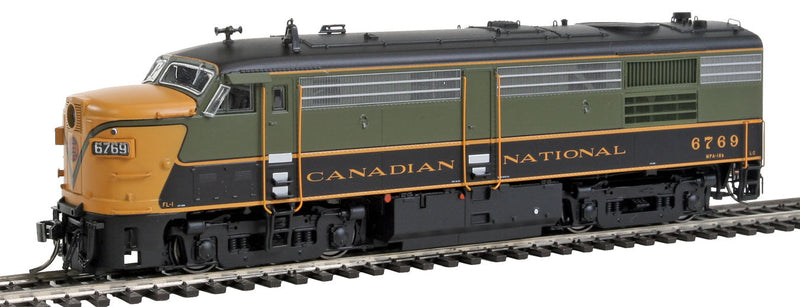 MLW FPA4 - Standard DC -- Canadian National #6769 (green, black, yellow)