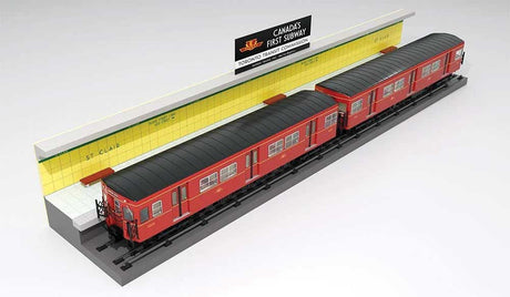 Toronto G-Class Subway A-B Set with Display Base - Standard DC -- Toronto Transit Commission #5000, 5001-1