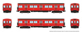 Toronto G-Class Subway A-B Set with Display Base - Standard DC -- Toronto Transit Commission #5000, 5001-2
