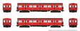 Toronto G-Class Subway A-B Set - Sound and DCC -- Toronto Transit Commission #5034, 5035