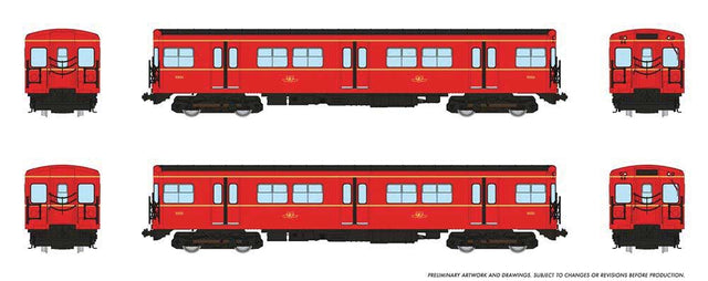 Toronto G-Class Subway A-B Set - Sound and DCC -- Toronto Transit Commission #5034, 5035