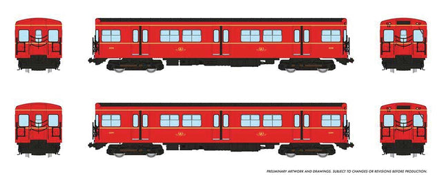 Toronto G-Class Subway A-B Set - Sound and DCC -- Toronto Transit Commission #5098, 5099