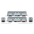 Budd 2600 Series L 2-Car Pair - Unpowered -- Chicago Transit Authority CTA #2977, 2978 (stainless, Speedlines Logo)