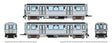 Budd 2600 Series L 2-Car Pair - Sound and DCC -- Chicago Transit Authority CTA #2781, 2782 (stainless, Speedlines Logo)