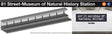 New York City Subway Display Platform Only - Lighted -- IND 81st-Museum of Natural History