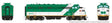 Auxiliary Power Control Unit FP7 APCU - Standard DC -- GO Transit #907 (green, white, Late Font Lettering)