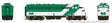Auxiliary Power Control Unit FP7 APCU - Sound and DCC -- GO Transit #9858 (green, white)
