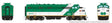 Auxiliary Power Control Unit FP7 APCU - Sound and DCC -- GO Transit #901 (green, white, Early Font Lettering)