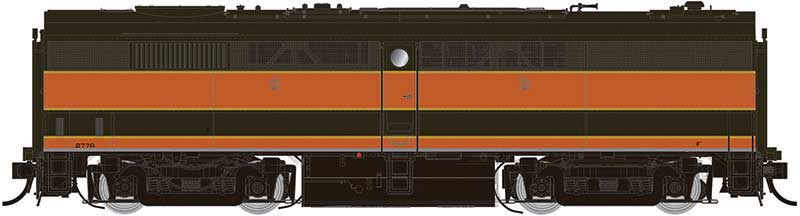 Alco-MLW FPB-2 Phase Ia - LokSound and DCC -- Great Northern 278B (Omaha Orange, Pullman Green)