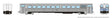 Hawker Siddeley Commuter Cab Coach - Ready to Run -- AMT Montreal #106 (stainless, blue, white)