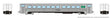 Hawker Siddeley Commuter Coach - Ready to Run -- GO Transit #1048 (Late, stainless, green, white)