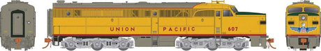 Alco PA1 - Standard DC -- Union Pacific #604 (Armour Yellow, gray, red)