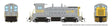 EMD SW9 - ESU LokSound and DCC -- Louisville & Nashville #2278 (gray, yellow)