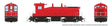 EMD SW9 - ESU LokSound and DCC -- Painted, Unlettered (red, black)