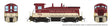 EMD SW9 - Standard DC -- Toronto, Hamilton & Buffalo #56 (maroon, cream, yellow)