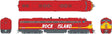 Modernized EMD E8A w/HEP - Standard DC -- Rock Island #660 (red, yellow, white, Billboard Lettering)