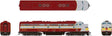 EMD E8A - Sound and DCC -- Canadian Pacific #1800 (maroon, gray, yellow; Block Lettering)