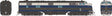 EMD E7A - Standard DC -- Baltimore & Ohio #1418 (blue, gray, black)