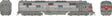 EMD E7A - Standard DC -- Chicago, Burlington & Quincy #9928B (silver, red, black)