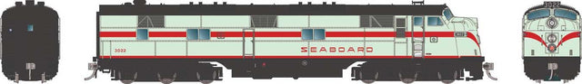 EMD E7A - Standard DC -- Seaboard Air Line #3026 (mint green, red, black)