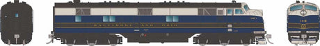 EMD E7A - Sound and DCC -- Baltimore & Ohio #1426 (blue, gray, black)