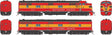 EMD E7A - E7B Set - Sound and DCC -- Southern Pacific #6001, 5901 (Daylight, red, orange, black)