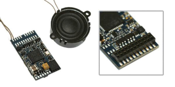 ESU Loksound v5.0 Decoder with Speaker -- Fits Rapido Trains Royal Hudson
