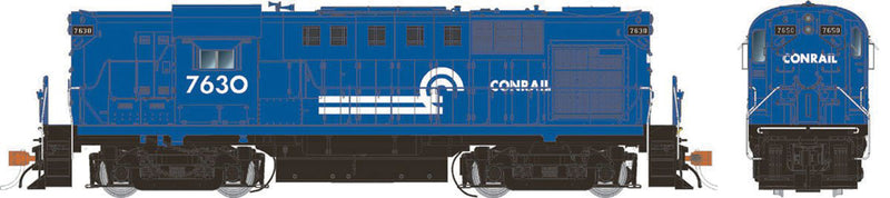 Alco RS11 - Standard DC -- Conrail 7630 (blue, white)