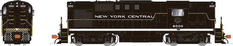 Alco RS11 - Sound and DCC -- New York Central 8008 (Capital Scheme, black, white)