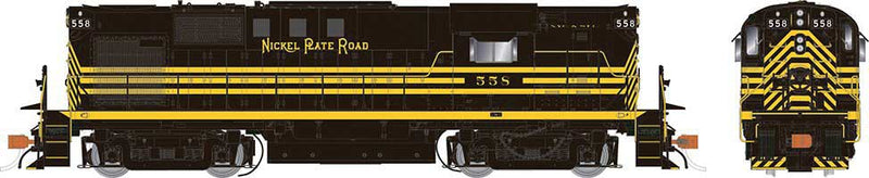 Alco RS11 - Sound and DCC -- Nickel Plate Road 558 (black, yellow)